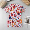 Women's Eye-catching Short Sleeve Mini Dress – Summer Vibes, V Neck, Fitted, Soft Fabric, Perfect for Casual Outings & Vacation