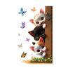 Door Wall Decal Removable Animal Wall Sticker for Nursery Decor