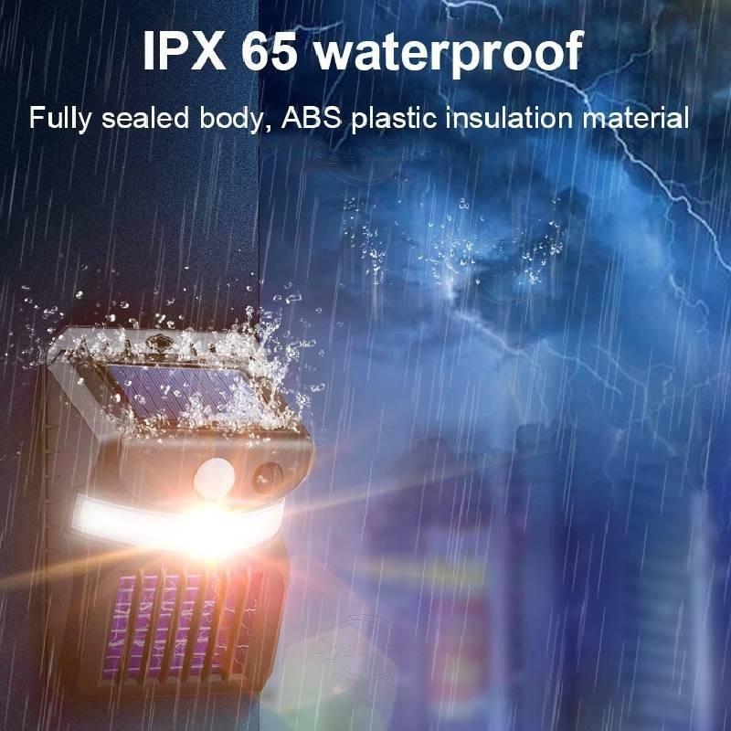 Solar Light Wall Mosquito Repellent Lamp Intelligent Sensing Garden Outdoor