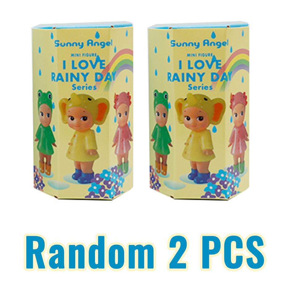 Sun Angel I Love Rainy Day Series Blind Box Car Decoration Desktop Computer Screen Cupid Hand Fashion Play Doll Birthday Gift