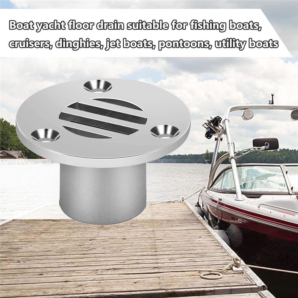 2 ks 25mm nerezová ocel 316 pro jachtu, lodní podlahu, palubu, odvodňovací otvory pro lodě, hardware se šrouby