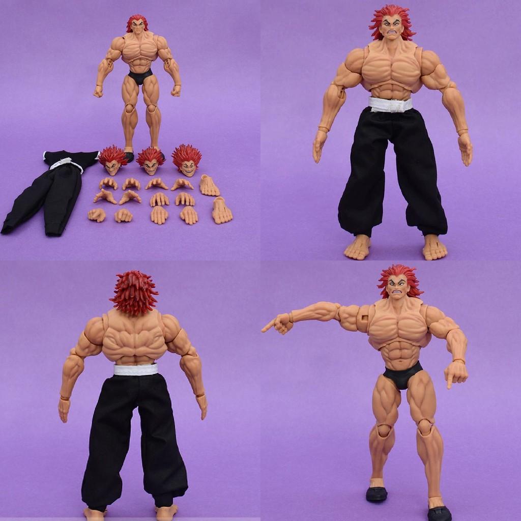 Hanma Baki Pvc Action Figure With Articulated Joints For Collectors And Action Enthusiasts