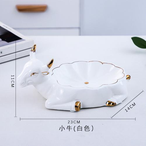 Керамика Животные Хранение Украшения Короваолень Ящик для хранения ключей Продукты Органайзер Поднос Статуэтка для рабочего стола Изделия ручной работы Украшения Мебель 11419₽