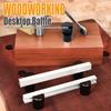2 Pack Table Planing Stop Bench Dogs Clamp for T-Track Woodworking DIY Table Workbench Positioning Bench Planing Stop Baffle