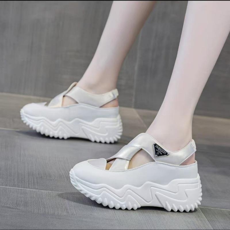 Summer new bag head hollow sports sandals women's versatile thick-soled fashion casual breathable sandals women