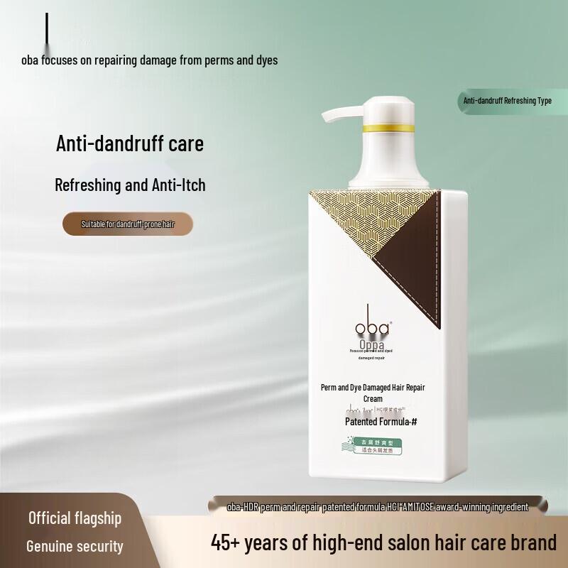 Oba Perm-Dye Damaged Repair Anti-Dandruff Shampoo