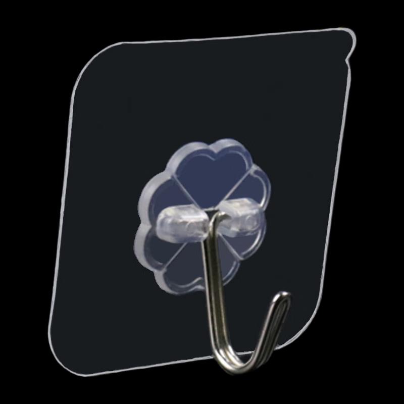 NHZHIW Traceless Transparent Adhesive Wall Hooks