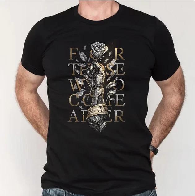 Clair Obscur Expedition 33 Shirt, Dark Fantasy Game Graphic Tee, Vintage RPG Ins M