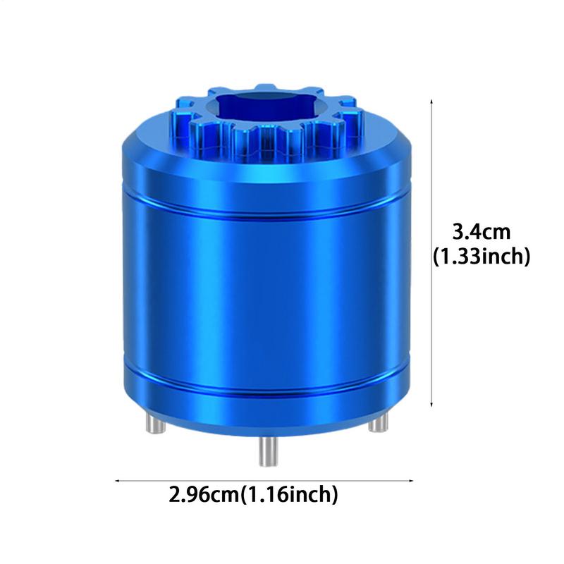 Bicycles Crank Puller Bike Crankset Arm Puller Professional Compact Aluminum Alloy Multifunction Pulling Tool For Removing