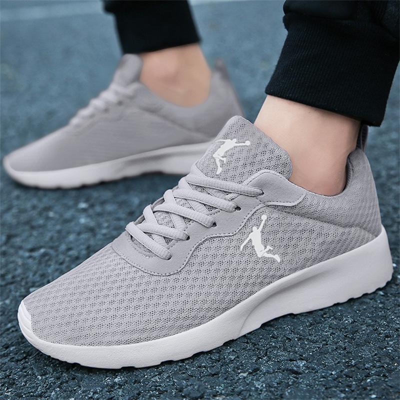 Men s Sneakers Mesh Comfortable Casual Shoes for men Black sports shoes 2024 Summer mens tennis masculino zapatillas de hombre 36 серый 3219₽