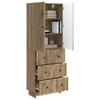 Cabinet Set 2 pcs 66 x 34.5 x 90 cm Particleboard