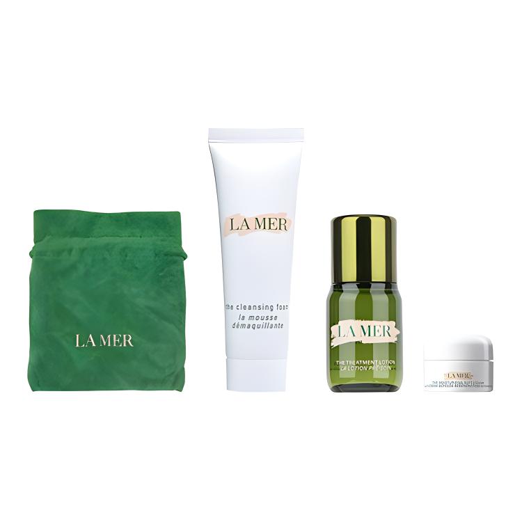 HAILANZHIMI Facial Cream Essence Cleanser Travel Kit Tightening Hydrating Repairing Hydrating 3.5ml+15ml+30ml Gentle