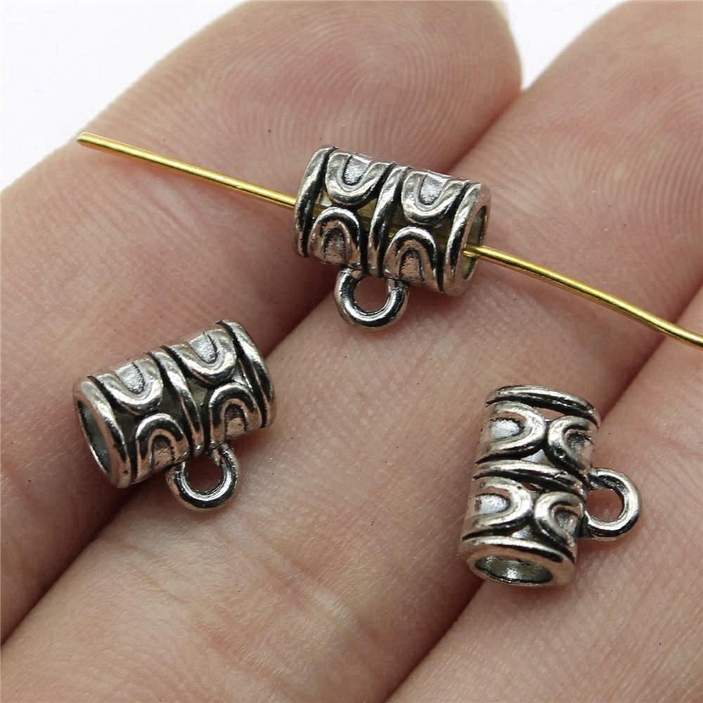 Accessories Parts Pendant Head Bend Tube Kids' Jewelry Materials ZA042