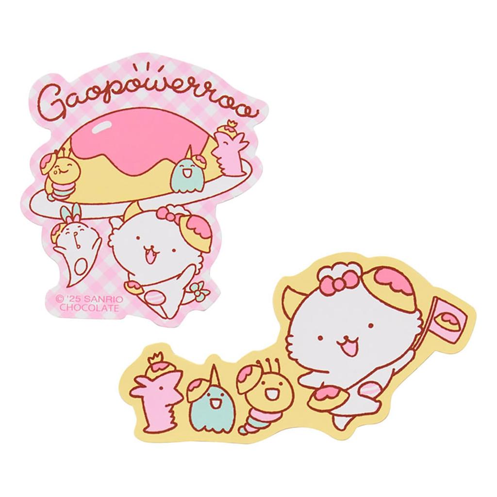 Sanrio Sticker Set Gaopawaru Paper Stickers for Ages 3 and 321516 (Omurice) Up, Stationery,