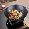 ASD Non-Coated Refined Iron Stir-fry Wok