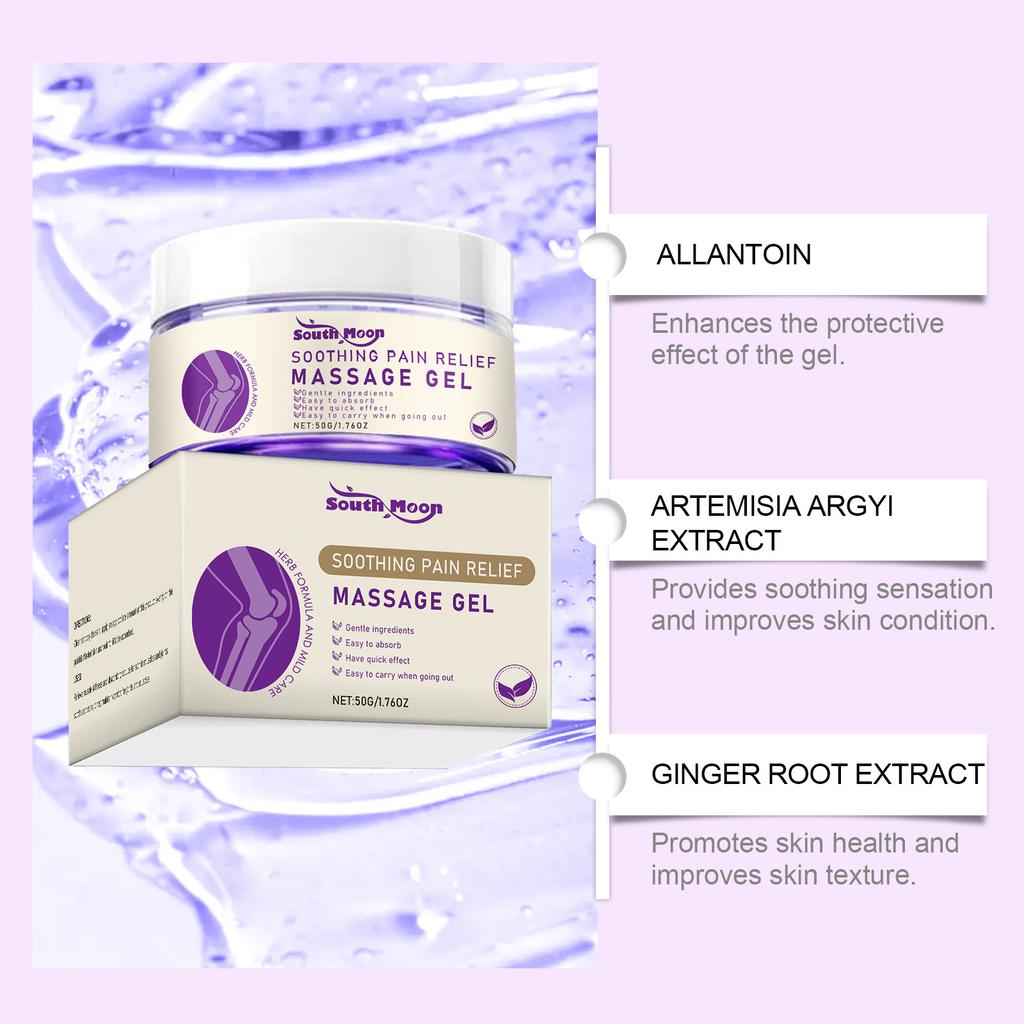 SOUTH MOON body care gel, daily care for joints, knees, elbows and shoulders, comfortable external application