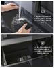 LANGBEAN Interior Rubber Mats for Suzuki Jimny Door Pocket Scratch and Noise Set of 8 JB64W/JB74W, Non-Slip Mats, Prevention, (Black)