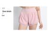 Women's Quick-Dry Breathable Summer Sports Yoga Shorts – Fake Two-Piece, Anti-Exposure, Casual & Loose Fit for Running and Fitness