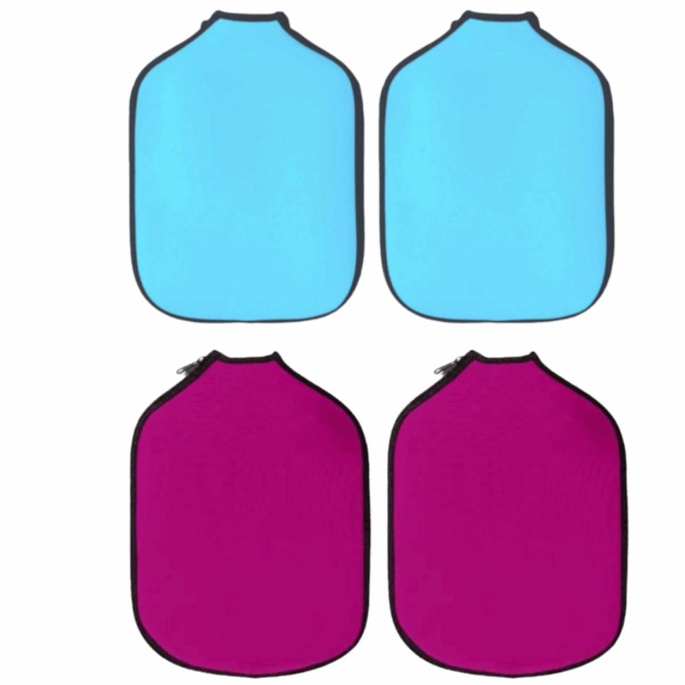 2PCS Lightweight Pickleball Paddle Case Soft Pickleball Paddle Sleeve  For Pickleball