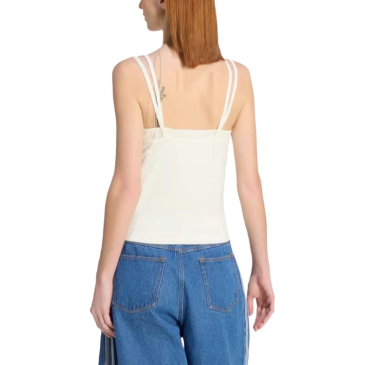 adidas Originals Logo Ärmelloses Slim Fit Tanktop Damen Oberteile KW4525