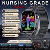 2025 New Uric Acid Blood Lipids Smart Watch Men ECG+PPG Blood Pressure Blood Oxygen Bluetooth Call Health Smartwatchs for IOS Android