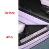 For Dongfeng Nammi 01 Nammi Box 2024-2026 Threshold Sticker Door Side Foot Pedal Protective Film Scratch-resistant Auto Supplies