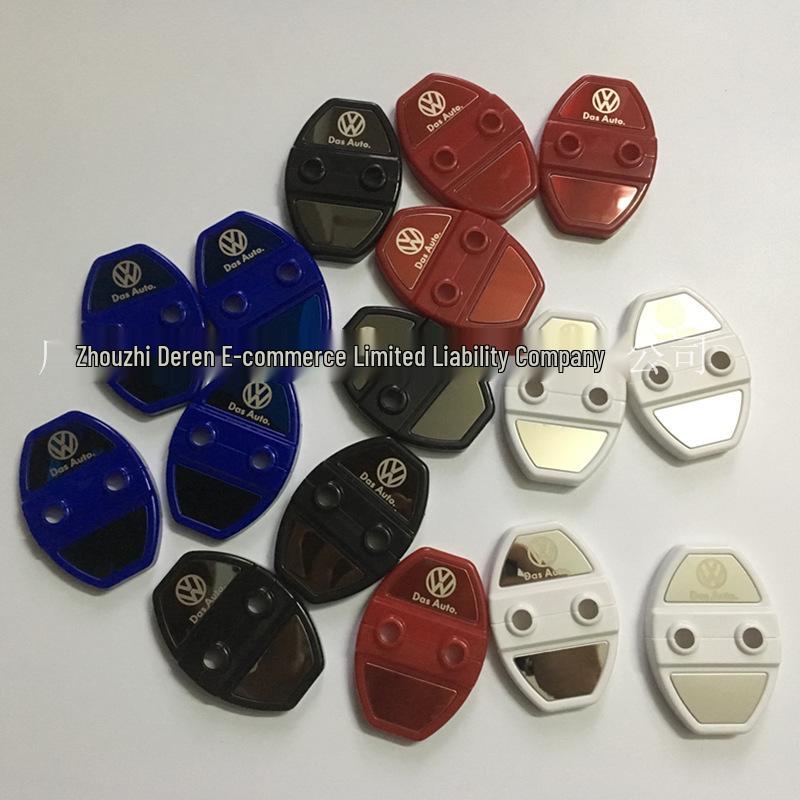 

Универсальная защитная крышка дверного замка для Volkswagen Tiguan T-Roc Golf 7 - Пластиковая защелка чёрный