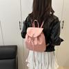 Leisure college style backpack women's summer new simple retro handbag travel small backpack tide