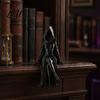 Creative Gifts for Gothic Fans Hooded Faceless Witch Sculpture Sitting Lady Dark Aesthetic Mysterious Woman Statue Figurine 3D Printed Ornament Home