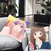 Blue Spring Ride Personalized Pillow Dust Cover Bedroom Kids Party Decoration Pillowcase Birthday Children Gift