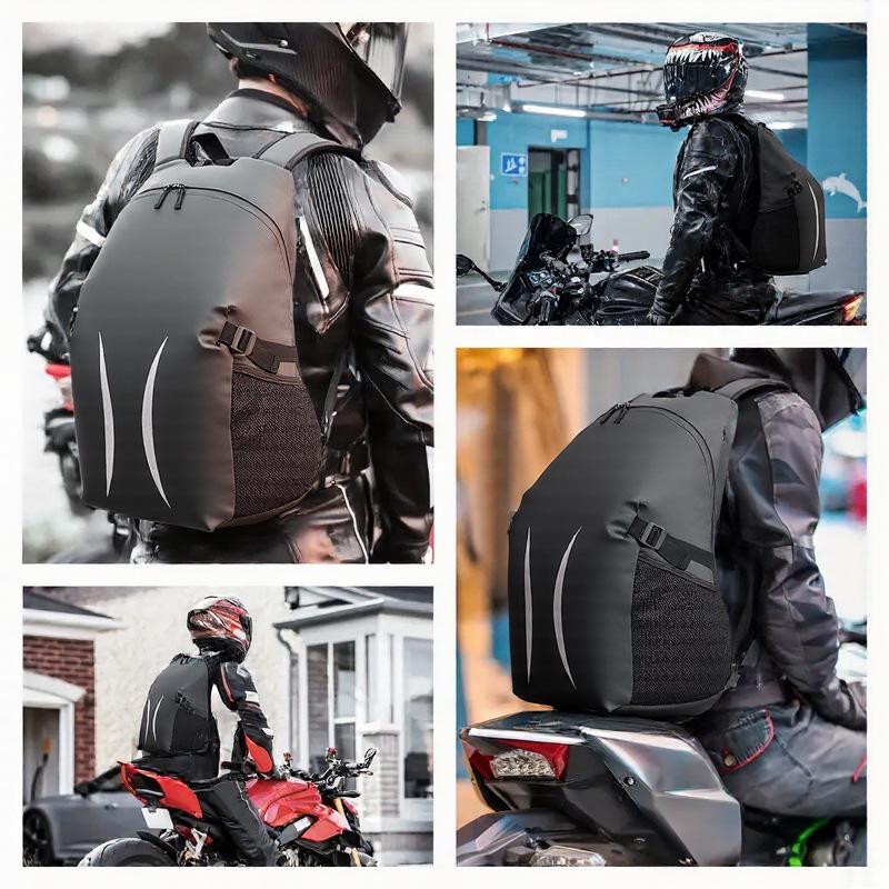 Large Waterproof Outdoor Cycling & Motorcycle Helmet Backpack