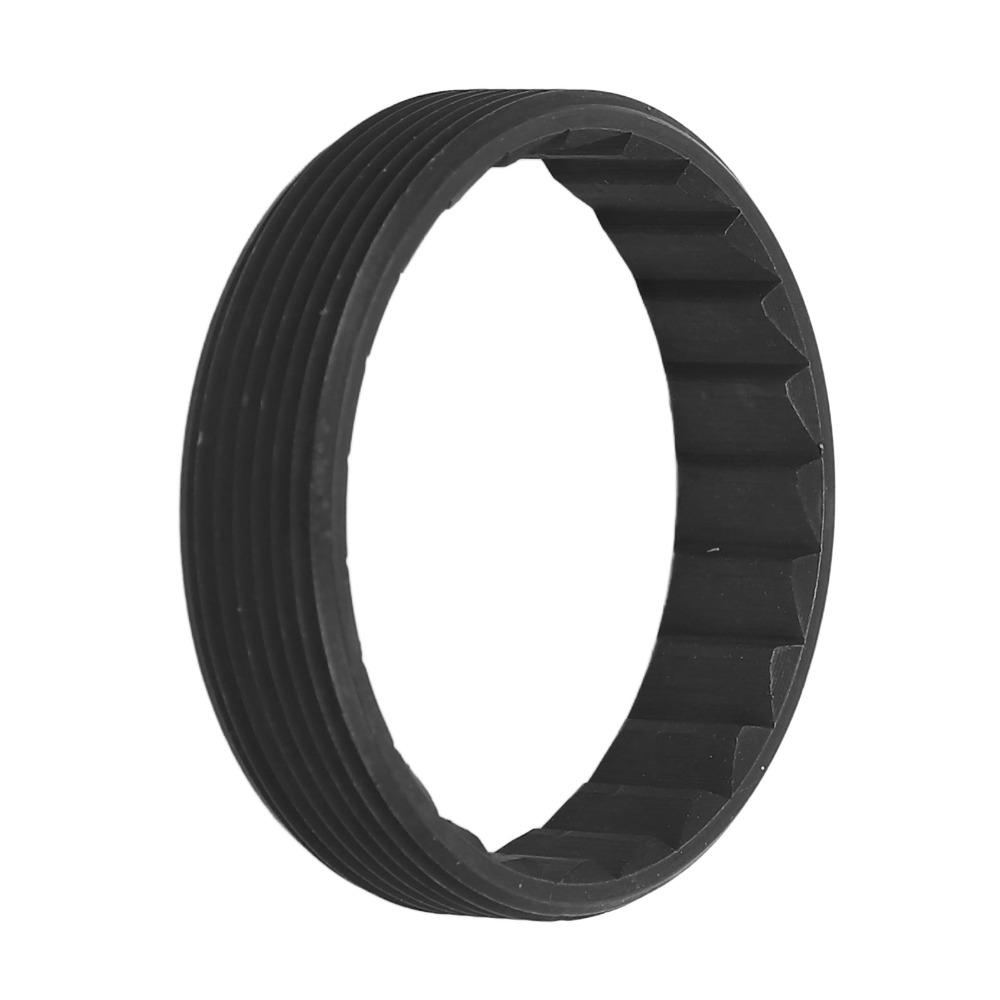 Wheel Hub Thread Ring for D*T-Swiss 3-pawl hubs and hubs with 24-tooth hub base rings.