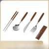 Portable 304 Stainless Steel Camping Chopsticks Set