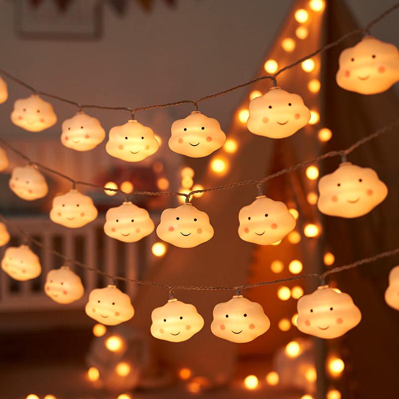 OEING Rainbow Cloud String Lights