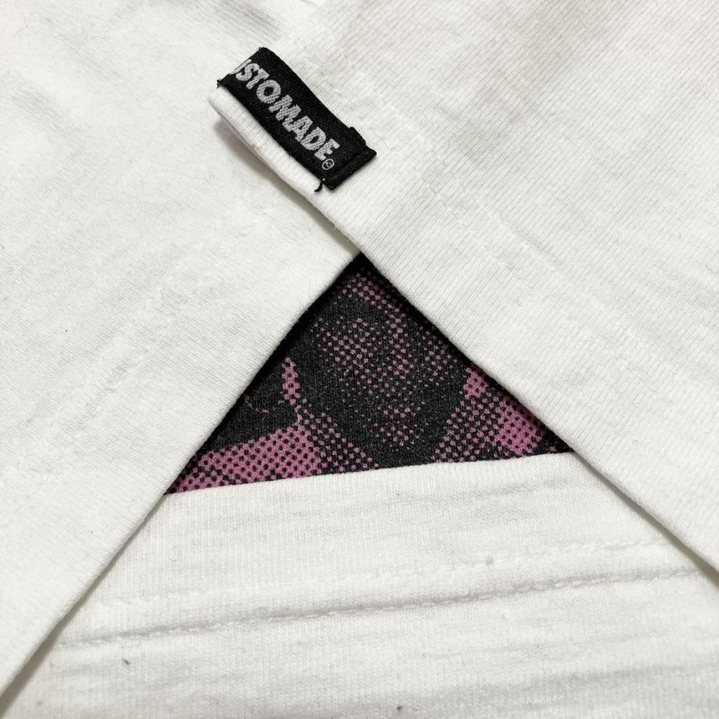 [USED] Vintage Stüssy Custom Music Girl T-shirt, USA, White