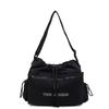 Simple Solid Color String Casual Versatile Nyl Shoulder Bags Large Capacity Commute Hot Trendy Handbags for Women 2026 New