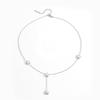 European Trendy Stainless Steel Star Tassel Pendant Set