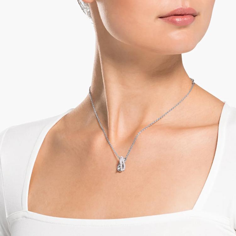 Swarovski Necklaces Womens Silver