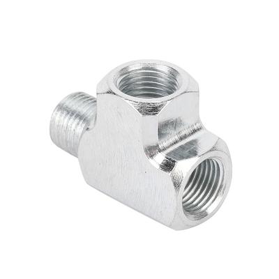 Olie Water Sensor Manometer En Adapter T-stuk Pijpfitting 1 8 T-stuk 3-weg