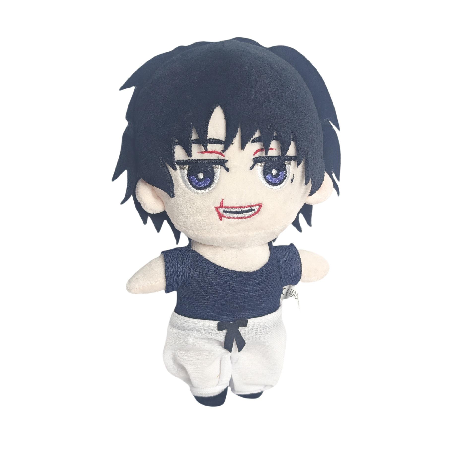 

«Плюшевые куклы дзюдзюцу кайсэн»: Набор коллекционных предметов Годзё Сатору, Юджи Итадори и Мегуми Фусигуро Single Vacuum Pack