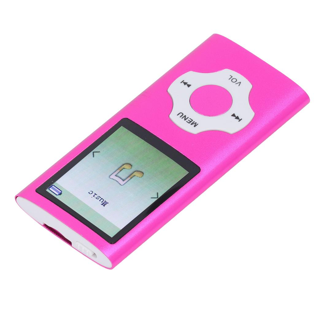 MP3 MP4 Music Player with 68GB Memory Card Support 128GB 1.8inch Digital Display E Book Reader Speaker HiFi Voice MP3