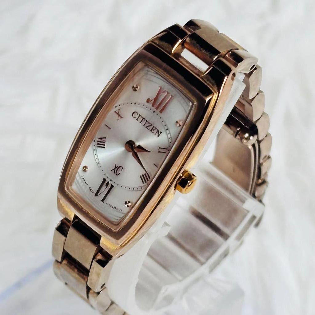 Used CITIZEN xC Eco-Drive Solar Pink Gold, Working, With Box