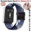 Nylonarmband für Samsung Galaxy Fit 3 Armband Verstellbares geflochtenes Solo-Loop Ersatzarmband für Samsung Fit 3 Uhrenarmband