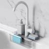 Plastic Faucet Wipes Shelf Anti-Splash Sink Drainer Rack Cleaning Brush Storage Holder  Household
