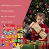 DOWMOO Christmas Advent Rubber Duck Blind Box Little Yellow Duck Christmas Cartoon Toy Children's Gift Blind Box