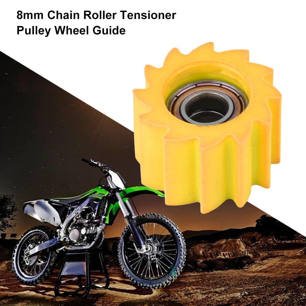 Chain Roller Tensioner Pulley Wheel for KX250F KX450F Bike 2006-2016 (Green)