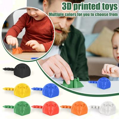 3D Printed Hinged Movable Abstract Creative Mouse Ornaments Decorative For Adult And Kids
