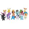 144pcs Action Figure Pikachu Anime Model 2-3CM Ornamental Decoration Mini Model Doll Toy Kids Christmas Gifts