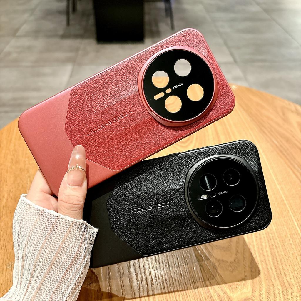 Applicable to Honor Magic8pro mobile phone case, which becomes an extraordinary master in seconds, Huawei Nova15 lychee leather pattern all-inclusive