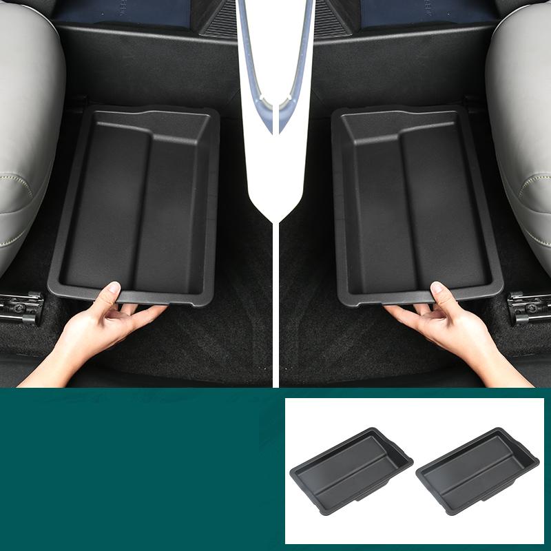 For Xpeng G6 2025-2026 Under The Seat Storage Box Increase Storage Space Convenient and Tidy Automobile Modification Supplies